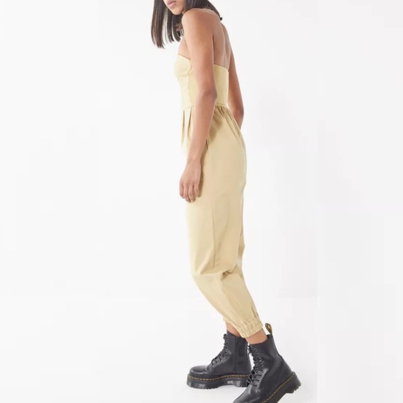 UO Urban Outfitters Echo Twill Zip Front Jumpsuit Size S - Picture 3 of 14